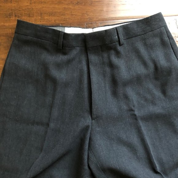 Banana Republic mens gray suit pants 32 x 28 wool - Picture 6 of 8